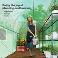 Outsunny 300 x 195cm Walk-In Tunnel Greenhouse - Green - 7
