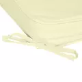 Outsunny Set of 6 Pcs Chair Cushion, 42Lx42Wx5T cm-Cream White - 8