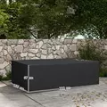 Outsunny 155 x 222cm Waterproof Furniture Cover - Black - 3