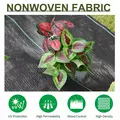 Outsunny 1m x 50m Weed Control Membrane, Heavy Duty Weed Control Barrier Fabric, 90gsm Ground Cover for Patios, Garden, Flower beds, Landscaping - 6