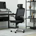 HOMCOM Multi-Adjust Office Chair - Black - 2