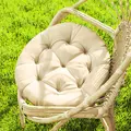 Outsunny Set of Two Φ60cm Outdoor Cushions - Beige - 9