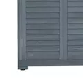 Outsunny 39.5 x 79cm Fir Wood Garden Shed - Grey - 8