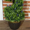 HOMCOM Set of Two 115cm Artificial Lavender Trees - 9