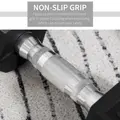 HOMCOM 2x5kg Rubber Dumbbell Sports Hex Weights Sets Gym Fitness Lifting Home - 4