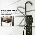 SPORTNOW 8 Pack Bike Rack, Wall Mounted Bicycle Hanger Hook, Foldable Garage Bike Wall Rack, Bicycle Storage Holder for Indoor Outdoor Use - 6