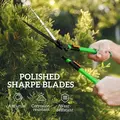 Outsunny 2 Pcs Garden Shears Set, Tree Lopper, Hedge Shears with Telescopic Extendable Handles, Garden Shears for Hedges, Shrubs and Bushes, Lightweight Shrub Care Kit for Cutting, Trimming - 3