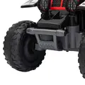 AIYAPLAY 6V Electric Quad Bike for Kids, Ride On ATV w/ Forward/Reverse, Headlights, for Ages 18-36 Months, Black - 8