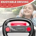 AIYAPLAY Kids Bumper Car with 360-Degree Rotation, 6V Electric Ride On Car with Music and Horn for 3-8 Years Old, Red - 7