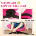 AIYAPLAY Butterfly-Shaped-kids Swivel Chair, Sensory Spinning Chair for Balance, Coordination Training, Pink - 5