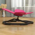 AIYAPLAY Butterfly-Shaped-kids Swivel Chair, Sensory Spinning Chair for Balance, Coordination Training, Pink - 9