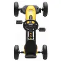 AIYAPLAY Pedal Go Kart for Kids 2-5 Years, with Silent EVA Wheels, Metal Frame, Yellow - 8