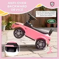 AIYAPLAY Land Rover Licensed Toddler Ride on Car with Horn, Engine Sounds, Under-Seat Storage, for 18-36 Months, Pink - 6