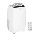 HOMCOM 12,000 BTU Mobile Air Conditioner, Grade A Rated - White - 1