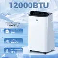 HOMCOM 12000 BTU App-Controlled Mobile Air Conditioner - White - 2