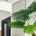 HOMCOM 2 Pack Artificial Plant Palm Tree in Pot, Fake Plants for Home Indoor Outdoor Decor, 135cm, Green - 9
