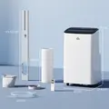 HOMCOM 14000 BTU Mobile Air Conditioner for Room up to 35m², Smart Home WiFi Compatible, with Dehumidifier, Fan, 24H Timer - 3