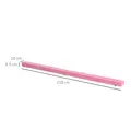 HOMCOM 2.1M 7FT Gymnastics Folding Balance Beam Home Gym Training Exercise Sports - Pink - 3