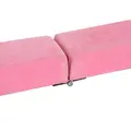 HOMCOM 2.4M 8FT Gymnastics Folding Balance Beam Home Gym Training Exercise Sports - Pink - 8