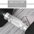 HOMCOM 2x20kg Rubber Hex Dumbbell Portable Hand Weights Dumbbell Home Gym Workout Fitness Hand Dumbbell - 5