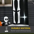 HOMCOM 3m Halloween Inflatable Skeleton Ghost Decoration, LED Lighted for Home Indoor Outdoor Garden Lawn Decoration Party Prop - 5