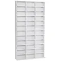 HOMCOM 33 Adjustable Compartment Storage Unit - White - 1