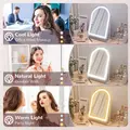 HOMCOM 43 x 59cm LED Vanity Mirror - White - 5