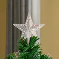HOMCOM 4FT Pre-Lit Fibre Optic Artificial Christmas Tree Holiday Xmas Décor with Tree Topper Multi-Colour - 9