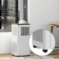 HOMCOM 7,000 BTU App-Controlled Mobile Air Conditioner, 15m² Radius - White - 8