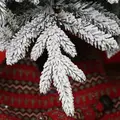 HOMCOM 7ft Snow-Covered Unlit Artificial Christmas Tree - 8