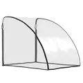 HOMCOM Baby Bike Trailer Cover, Anti Dust Rain Snow, Cold Wind, 76 x 61 x 61 cm - 1