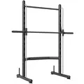 HOMCOM Adjustable Squat Rack, with Pull Up Bar, Barbell Bar for Home Gym - 1