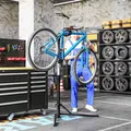 HOMCOM Bike Repair Stand, Max Load 40kg, Foldable, Height Adjustable, for Road Bike, Mountain Bike, E-bike - 2