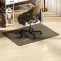 HOMCOM Chair Mat for Hard Floors, 90 x 120 cm Non-Slip Floor Mats for Wood/Tile Protection, Office & Home, Black - 8