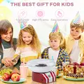 HOMCOM Candy Floss Machine for Kids & Adults, 550W  Retro Cotton Maker for Sugar or Candies,  Including 10 Candyfloss Sticks, Non-Slip Base, Red & White - 4