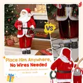 HOMCOM Dancing Santa Claus with Gift and Wreath, Play Music - 7