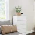HOMCOM Chest of Drawers, 5-Drawer Storage Cabinets, Modern Dresser, Storage Drawer Unit for Bedroom - 8