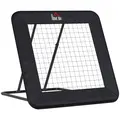 HOMCOM Football Training Net Target Goal, with Adjustable Angles - Black - 1