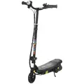 HOMCOM Foldable Electric Scooter, with LED Headlights, for Ages 7-14 Years, Black - 1