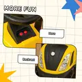 HOMCOM Ride On Tractor Toddler Walker Foot To Floor Slider w/ Horn Storage Steering Wheel for 1-3 Years Old Yellow - 6