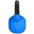 HOMCOM Soft Kettlebell, 8kg Kettle Bell with Non-Slip Handle for Home Gym Weight Lifting and Strength Training, Blue - 8
