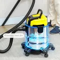 HOMCOM Wet and Dry Vacuum Cleaner, 1200W 20L Wet & Dry Vacuum Cleaner w/ Blower, Triple Filters for Workshop, Home, Carpet - 5