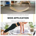 HOMCOM Wood Wobble Board with Ropes, Balance Board for Full Body Workout, Multipurpose for Adults - 5