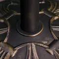 Outsunny 13kg Round Umbrella Base Outdoor Parasol Base Weight Stand Holder for Outdoor Garden Bronze Tone - 9