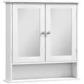 kleankin Bathroom Wall Storage Cabinet - White - 1
