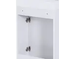 kleankin Under Sink Bathroom Vanity Unit Ceramic Basin Sink Cloakroom Storage Cabinet Home Furniture - 9