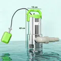 Outsunny 1100W Submersible Water Pump for Dirty/Clean Water, 18500L/H Electric Sump Pump with Float Switch, Drain Water from Garden Pond, Hot Tub, Ditches, Portable and Lightweight, Green - 3