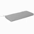 Outsunny 2 Seater Garden Bench Cushion -Light Grey - 1