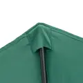 Outsunny 2.7m Garden Half Parasol, Outdoor Balcony Umbrella with 5 Steel Ribs, Patio Sun Shade, Green - 8