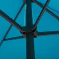 Outsunny 4.6m Double Garden Parasol - Sky Blue - 8
